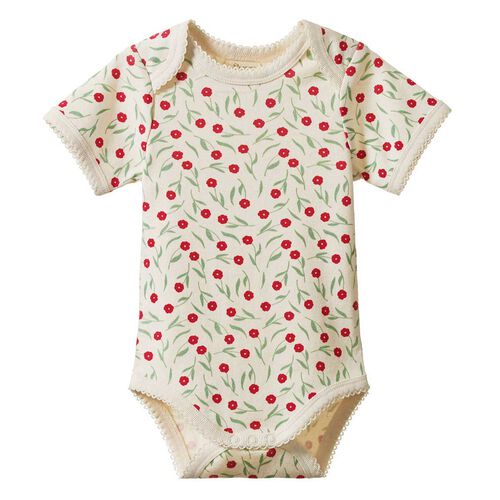Nature Baby Short Sleeve Bodysuit